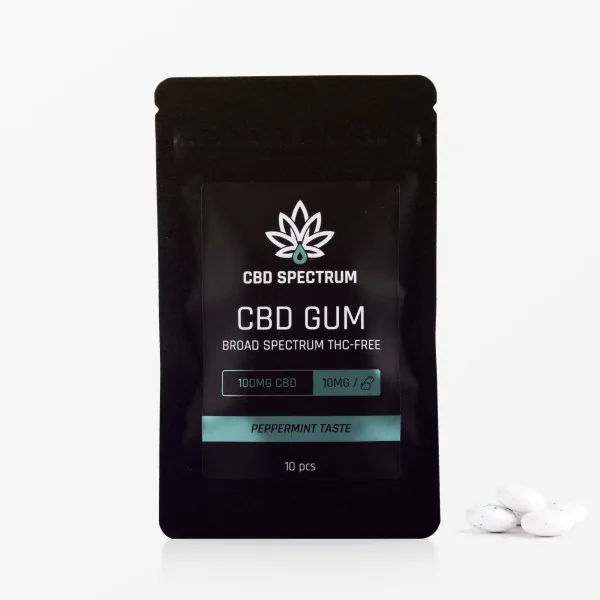 CBD kramtomoji guma 100mg...