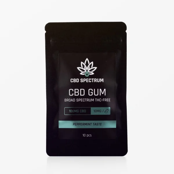 CBD kramtomoji guma 100mg...