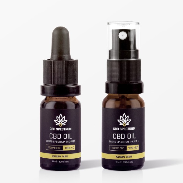 CBD aliejus 1500mg (10ml) x...
