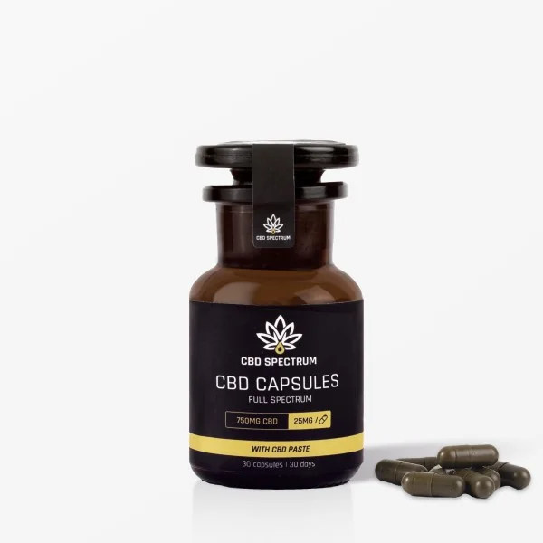 CBD kapsulės 750mg (30...