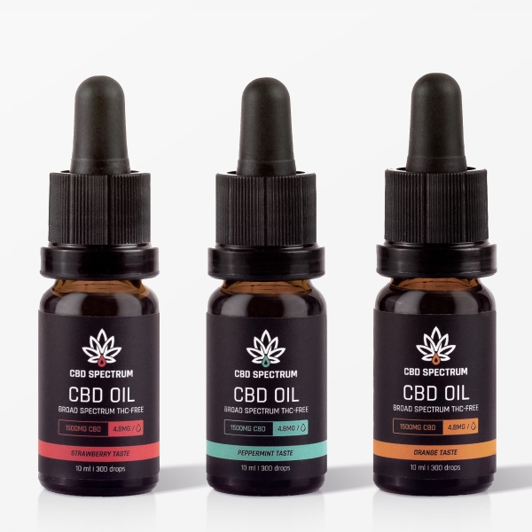 CBD aliejus 1500mg (10ml) x...